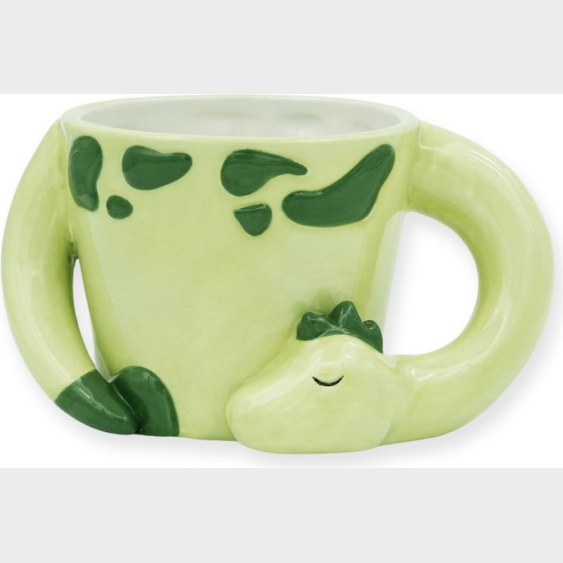 Winkee - Sleeping Dino Mug - Light Green
