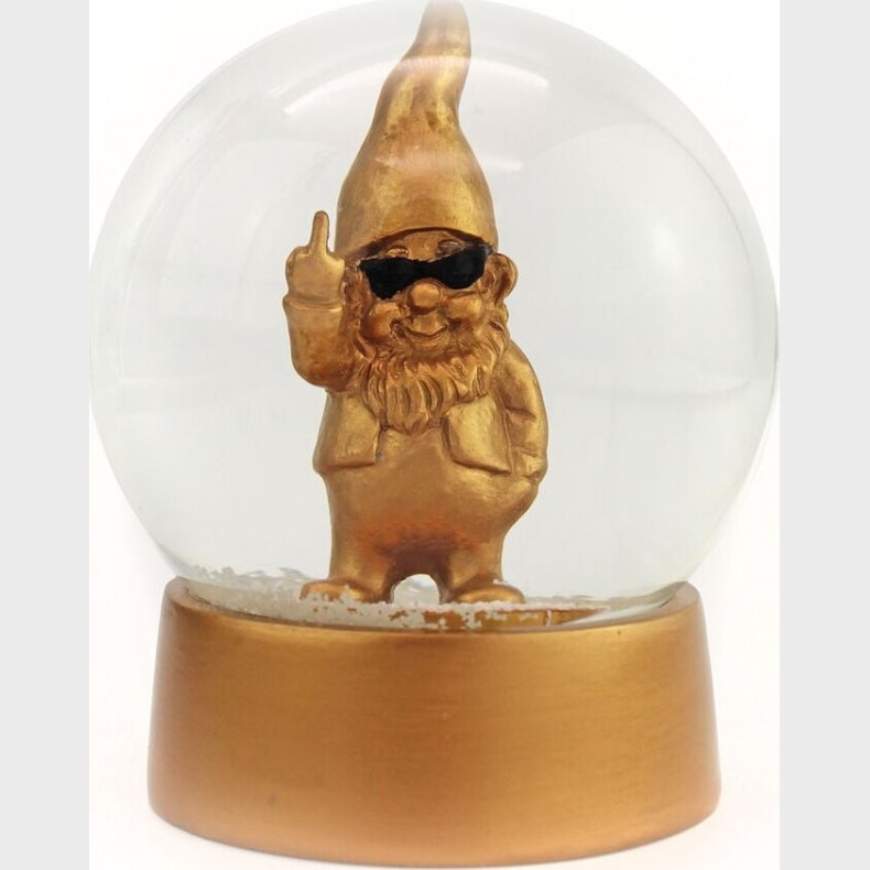 Winkee - Snekugle - Snow Globe Gnome - Gold