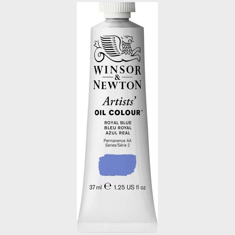 Winsor & Newton - Artists Oil - Oliemaling - 37 Ml - Royal Blue Row