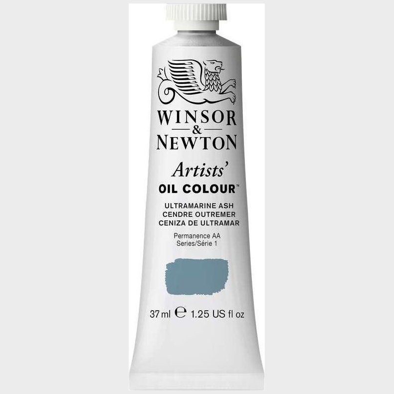 Winsor & Newton - Artists Oil - Oliemaling - 37 Ml - Ultramarine Ash