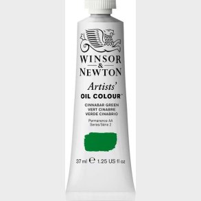 Winsor & Newton - Artists Oil - Oliemaling - 37 Ml - Cinnabar Green