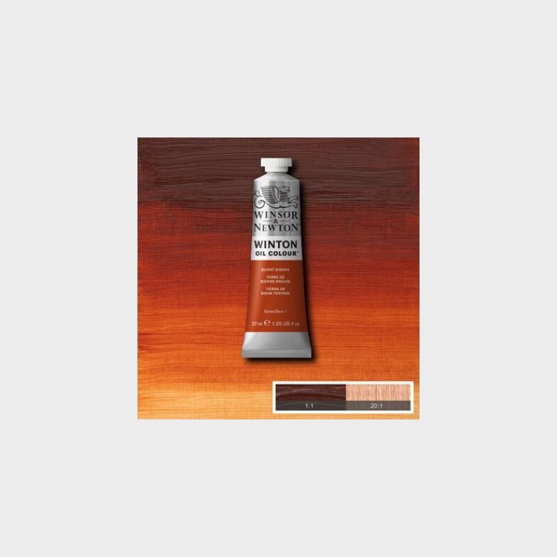 Winsor & Newton - Winton Oil Colour 37 Ml - Burnt Sienna 074