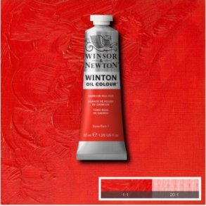 Winsor & Newton - Winton Oil Colour 37 Ml - Cadmium Red Hue 095