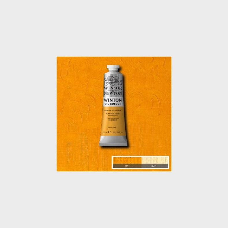 Winsor & Newton - Winton Oil Colour 37 Ml - Cadmium Yellow Hue 109