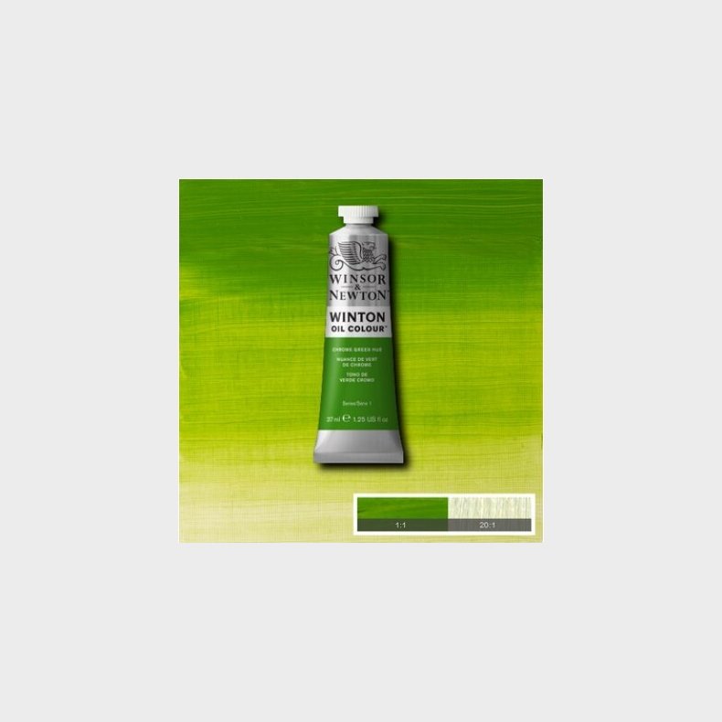 Winsor & Newton - Winton Oil Colour 37 Ml - Chrome Green Hue 145