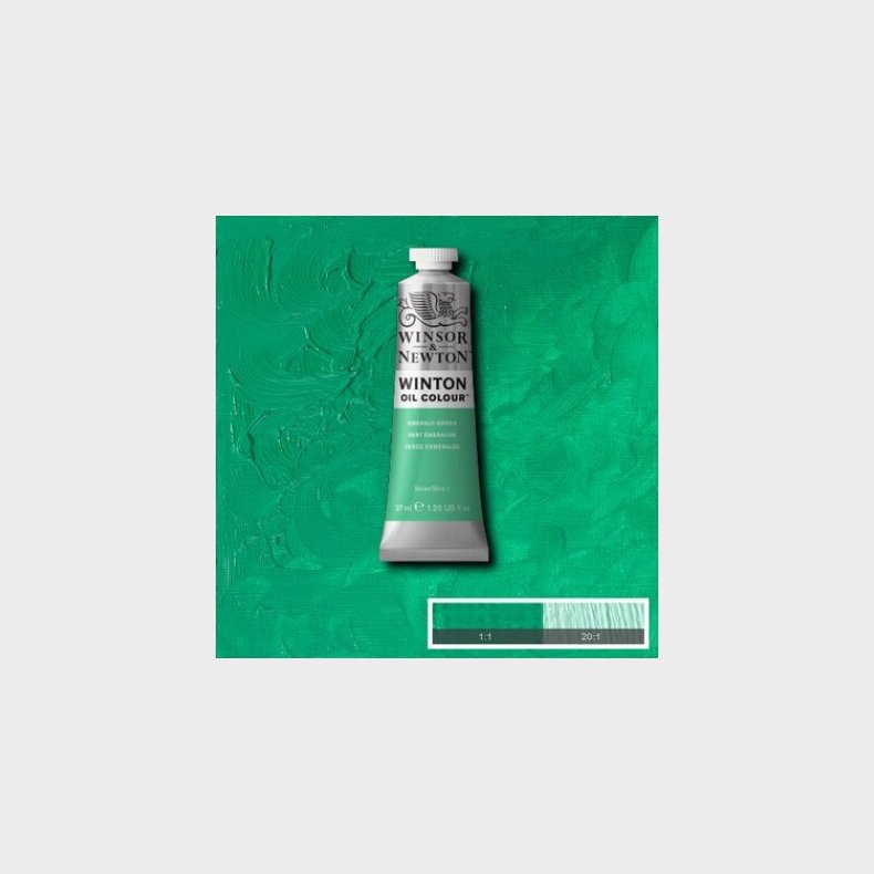 Winsor & Newton - Winton Oil Colour 37 Ml - Emerald Green 241