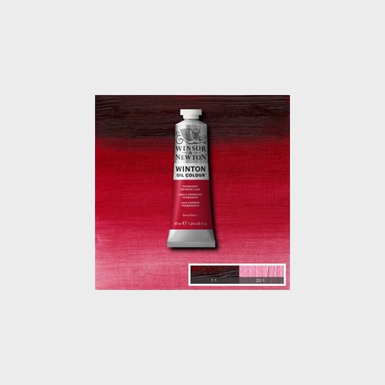 Winsor & Newton - Winton Oil Colour 37 Ml - Permanent Crimson Lake 478