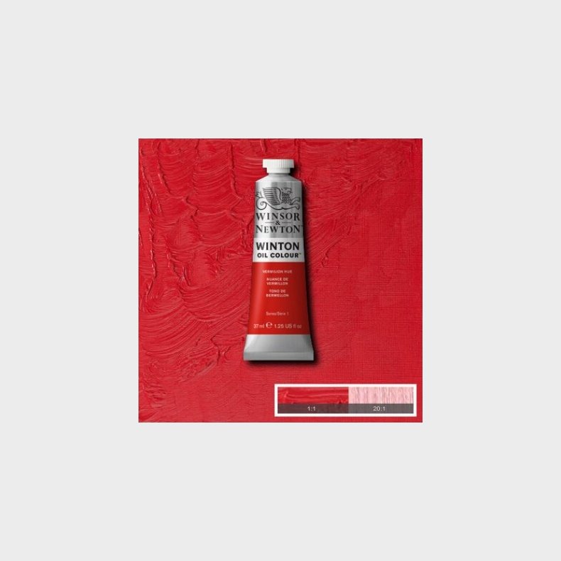 Winsor & Newton - Winton Oil Colour 37 Ml - Vermilion Hue 682