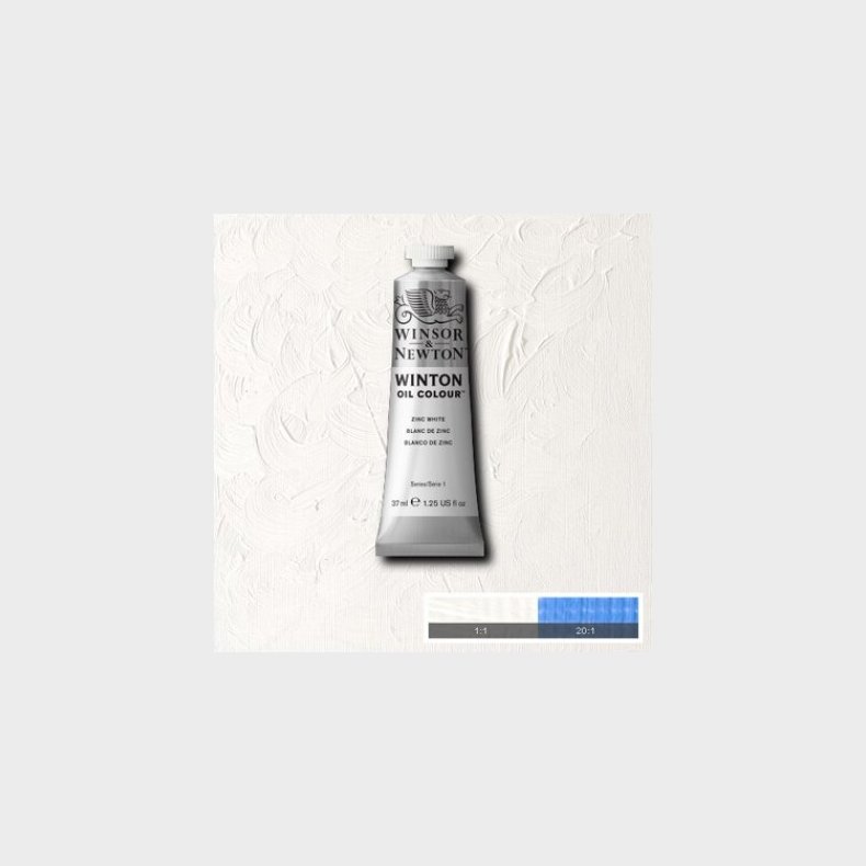 Winsor & Newton - Winton Oil Colour 37 Ml - Zinc White 748