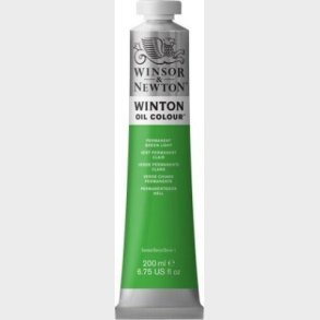 Winsor & Newton - Oliemaling - Permanent Green Light 200 Ml
