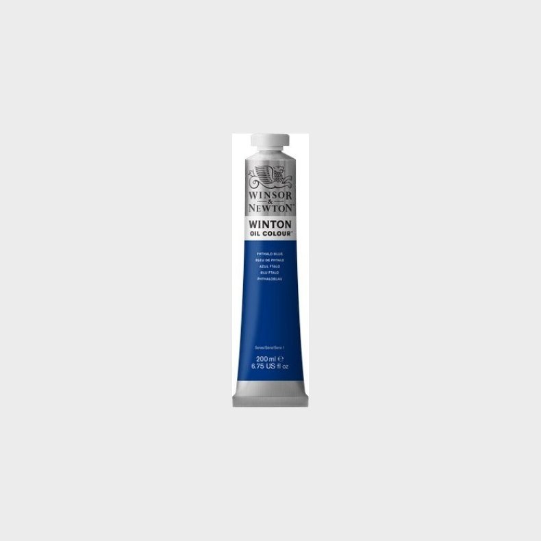 Winsor & Newton - Oliemaling - Winton - Phthalo Blue 200 Ml