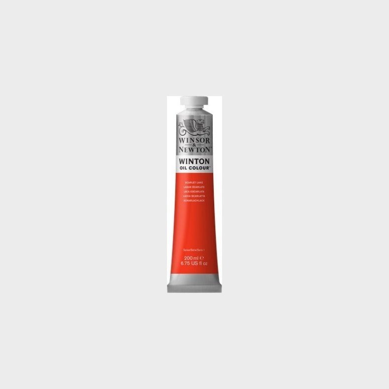 Winsor & Newton - Oliemaling - Scarlet Lake 200 Ml