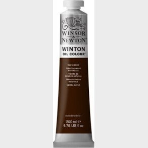 Winsor & Newton - Oliemaling - Winton - Raw Umber 200 Ml