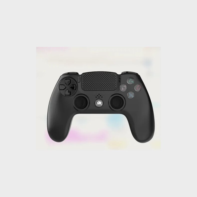 Wireless Controller For Ps4 With 3,5mm Jack Slot - Led - Black - Package-free