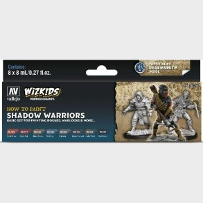 Vallejo - Wizkids - Shadow Warriors Maling S�t 8x8 Ml