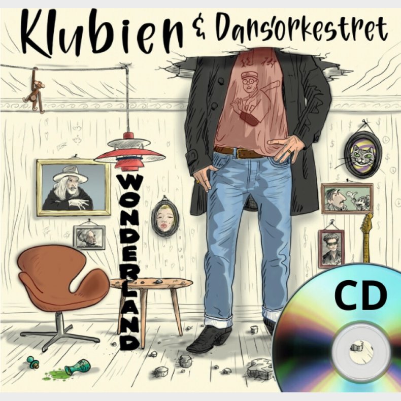 Klubien & Danseorkestret - Wonderland  - CD