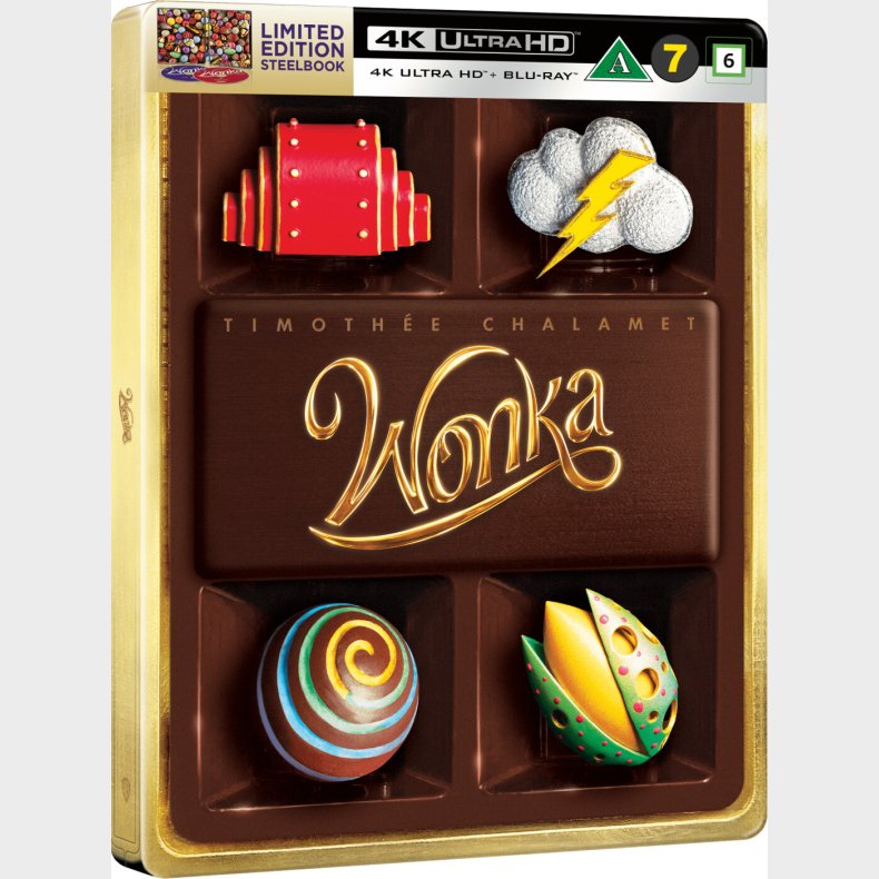 Wonka - Steelbook - 4K Blu-Ray