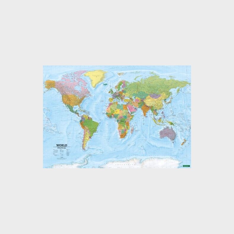 World Map Xxl - Political Poster