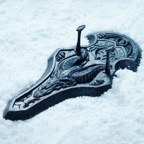 World Of Warcraft - Frostmourne Sword Replica Vgbeslag - 56 Cm