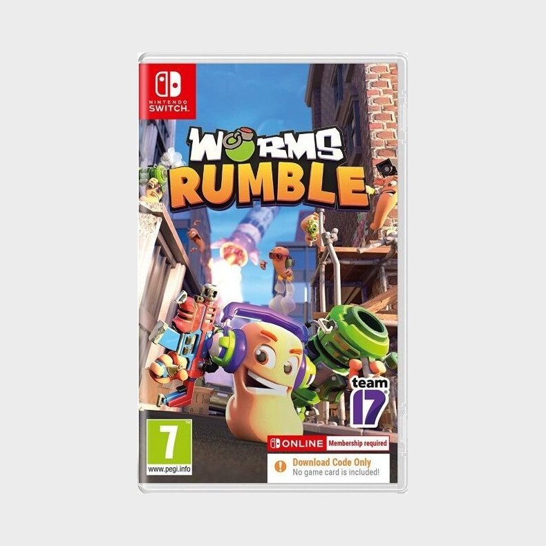 Worms Rumble - Kode I Boks - Nintendo Switch