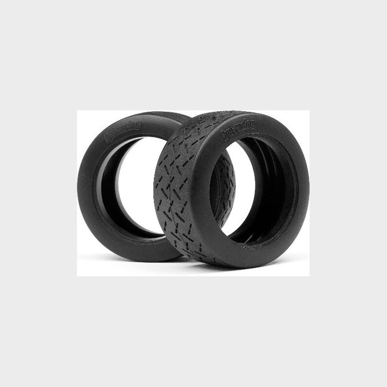 Wr8 Tarmac Tire D Comp (2.2inch/57x80mm/2pcs) - Hp108076 - Hpi Racing