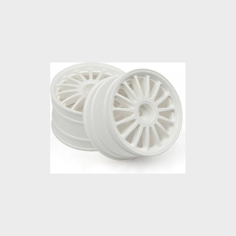 Wr8 Tarmac Wheel White (2.2inch/57x35mm/2pcs) - Hp108075 - Hpi Racing