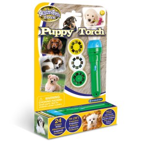 Brainstorm | Lommelygte med dias - Hundehvalpe