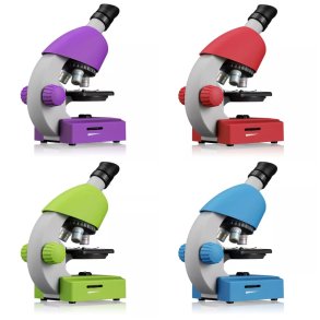 Bresser Junior | Brne- og junior mikroskop m. LED, 40x-640x