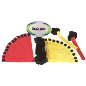Spordas | Tag Rugby, inkl. rugby bold str. 4