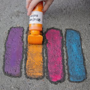 Gadekridtrulle, 4 stk