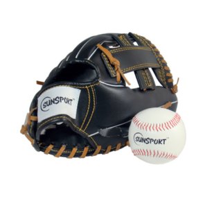 Sunsport | Baseballhandske & baseball 7 cm