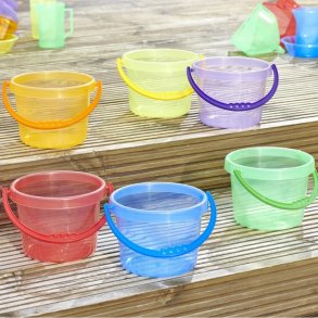 Spande - Transparente, 6 stk