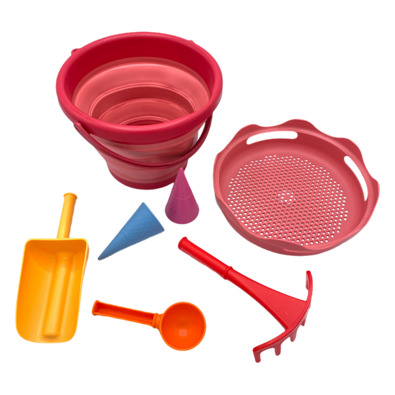 Funsports | Sandleg - Spandst med 7 dele - Rd