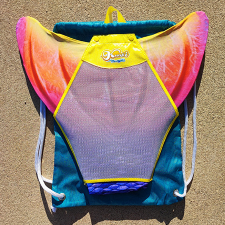 Kuaki Mermaids | Rygsk til havfrueudstyr ekskl. hale/finne