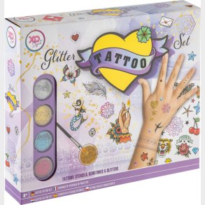 Glitter Tattoo St Til Brn - Xo Style