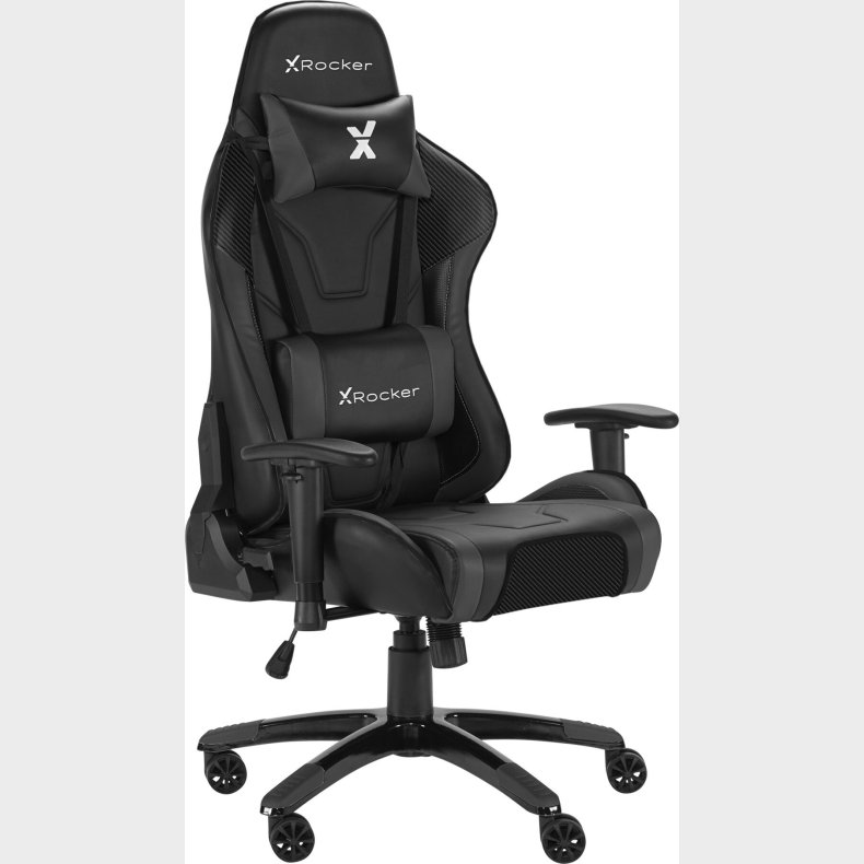 X-rocker - Agility Sport Esport - Kontor Og Gaming Stol - Sort