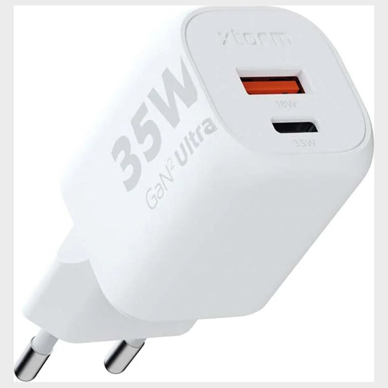 Xtorm - 35w Gan2 Ultra Home Charger Usb-c Pd/usb-a White