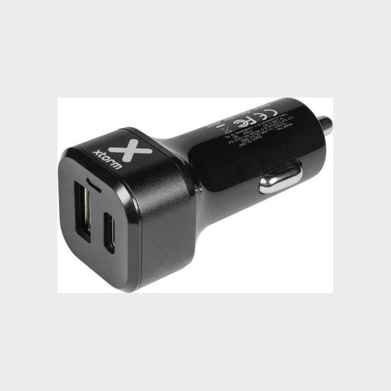 Xtorm - 48w Car Charger Pro - Usb-c + Usb-a Car Charger
