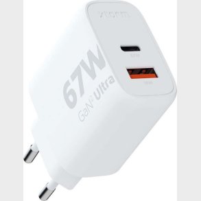 Xtorm - 67w Gan2 Ultra Home Charger Usb-c Pd/usb-a White