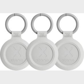 Xtorm - Traveltag 3-pack - Ash White (ios & Android)