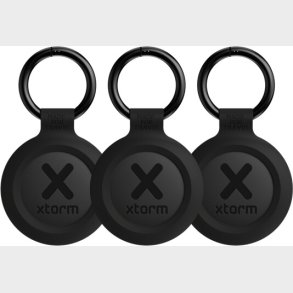 Xtorm - Traveltag 3-pack- Charcoal Black (ios & Android)