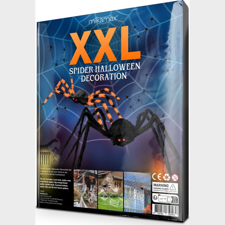 Xxl Spider Halloween Decoration
