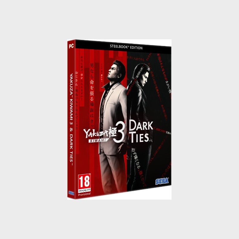 Yakuza Kiwami 3 And Dark Ties (steelbook Edition) - PC