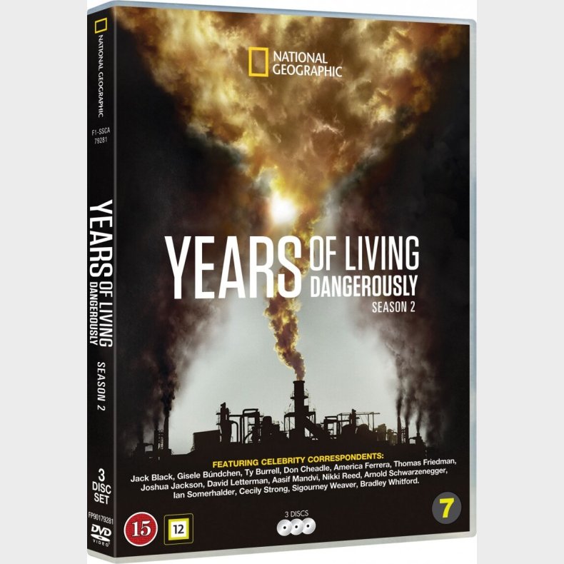 Years Of Living Dangerously - Sson 2 - DVD - Tv-serie