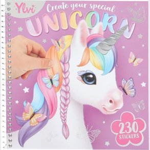 Ylvi - Create Your Special Unicorn Sticker Bog - Bog