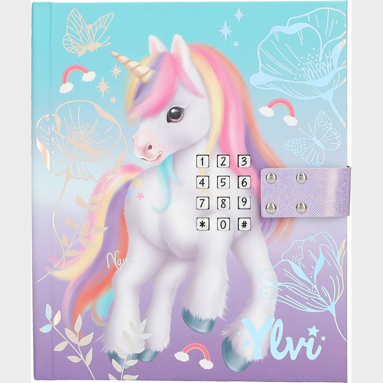 Ylvi - Dagbog Med Kode, Lys & Lyd - (413440) - Bog