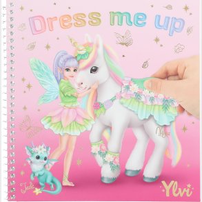 Klisterm�rkebog Til B�rn - Dress Me Up - Ylvi - Bog