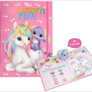 Ylvi - Unicorn Fun - Pop Up Malebog Med Enhj�rninger - Bog