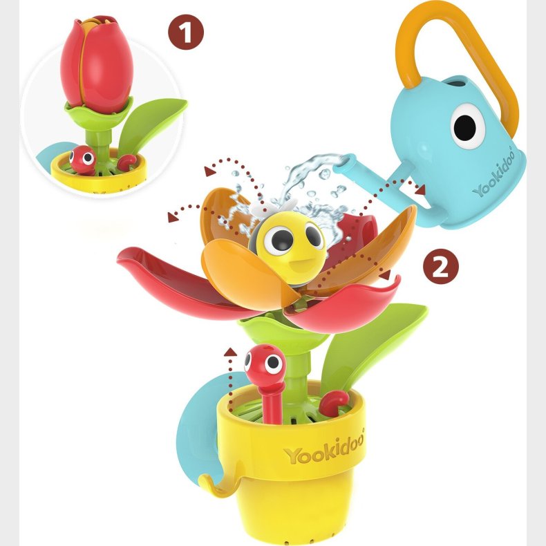 Yookidoo - Peek-a-bee Tub Flower - (yo40221)