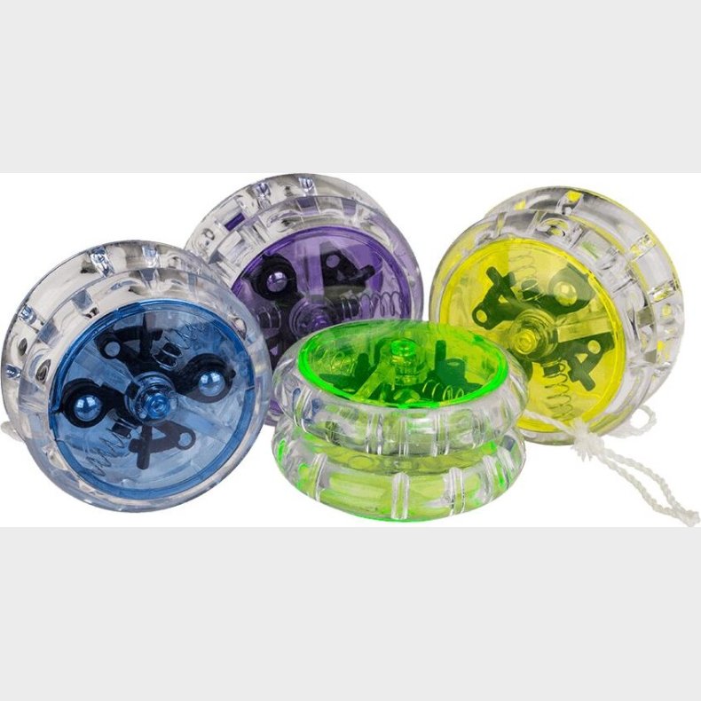 Yoyo Med Bremse Og Lys - Leget�j Til B�rn - Overraskelsesfarve